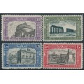 ITALY - 1928 National Militia set of 4, MH – Michel # 275-278