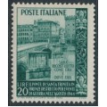 ITALY - 1949 20L deep green Ponte di Santa Trinita, MNH – Michel # 787