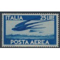ITALY - 1946 25L deep blue Airmail, MNH – Michel # 711