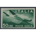 ITALY - 1946 50L deep green Airmail, MNH – Michel # 713