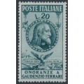 ITALY - 1950 20L deep green Gaudenzio Ferrari, MNH – Michel # 795