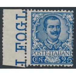 ITALY - 1901 25c ultramarine King Vittorio Emanuele III, MH – Michel # 79