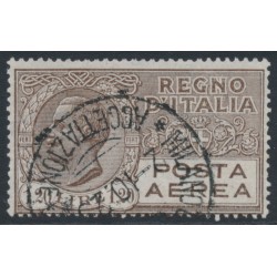 ITALY - 1927 1.20L brown Airmail, used – Michel # 254