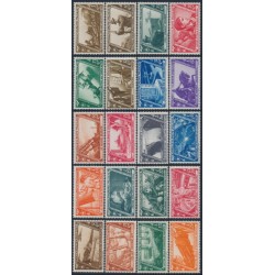 ITALY - 1932 March on Rome full set of 20, MNH – Michel # 415-434