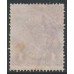 AUSTRALIA - 1922 1d deep violet (aniline) KGV, single watermark, used – ACSC # 76G