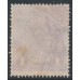 AUSTRALIA - 1922 1d deep violet (aniline) KGV, single watermark, used – ACSC # 76G