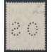 AUSTRALIA - 1927 4d olive KGV, SM watermark, p.14¼:14, perf. OS, used – ACSC # 115b