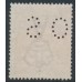 AUSTRALIA - 1920 2d orange KGV, inverted watermark, perf. OS, used – ACSC # 95Ea+ba