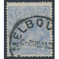 AUSTRALIA - 1922 4d ultramarine KGV, single watermark, used – ACSC # 112A