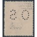 AUSTRALIA - 1922 2d scarlet KGV, inverted single watermark, perf. OS, used – ACSC # 95Ab + a