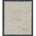 AUSTRALIA - 1927 1/4 greenish blue KGV, SM watermark, perf. 14¼:14, used – ACSC # 129A