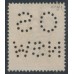 AUSTRALIA - 1917 4d pale orange-yellow KGV, perf. OS NSW, used – ACSC # 110Eb