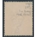 AUSTRALIA - 1920 4d orange KGV, 'line through FOUR PENCE' [2R12], used – ACSC # 110I(2)r