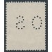 AUSTRALIA - 1924 1d pale green KGV, LM watermark, perf. OS, used – ACSC # 78b
