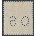 AUSTRALIA - 1929 3d blue KGV, SM wmk, perf. 13½:12½, perf. OS, CTO – ACSC # 108Awa