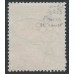 AUSTRALIA - 1924 4d olive KGV, 'flaw SE corner' [3R53], used – ACSC # 114B(3)o