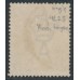 AUSTRALIA - 1924 4d olive KGV, 'Kangaroo's tongue' [4L25], used – ACSC # 114A(4)e