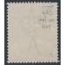 AUSTRALIA - 1924 4d olive KGV, 'flaw on RVT' [4R5], used – ACSC # 114B(4)h