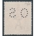 AUSTRALIA - 1922 1d purple KGV, perf. OS, used – ACSC # 76Dbb