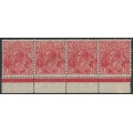 AUSTRALIA - 1926 1½d red KGV, SM wmk, p.14¼:14, slurred + translucent, MH – ACSC # 91B(2)m+aa+c