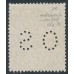 AUSTRALIA - 1926 3d blue KGV, inverted SM watermark, p.14¼:14, perf. OS, used – ACSC # 106Dab
