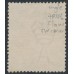 AUSTRALIA - 1924 4d olive KGV, 'flaw in SW corner' [4R46], used – ACSC # 114B
