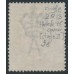 AUSTRALIA - 1922 4d blue KGV, 'thick SW corner [state II]’ [2R13], used – ACSC # 112A(2)sa