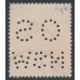 AUSTRALIA - 1915 4d orange [aniline] KGV, perf. OS NSW, used – ACSC # 110Ab