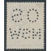 AUSTRALIA - 1922 4d pale milky blue KGV, perf. OS NSW, used – ACSC # 112Db