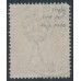 AUSTRALIA - 1915 5d chestnut KGV, line perf., thin paper, used – ACSC # 122Aaa