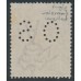 AUSTRALIA - 1918 1½d purple-black KGV, inverted watermark, perf. OS, used – ACSC # 83Ba+b