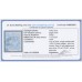AUSTRALIA - 1922 4d blue KGV, ‘flaw in left wattles’ [2R59], used – ACSC # 112D(2)vf