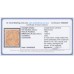 AUSTRALIA - 1917 5d brown KGV, 'damaged SW corner' [1R42], used – ACSC # 123Dvb