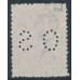 AUSTRALIA - 1924 2/- pale maroon Kangaroo, 3rd watermark, perf. OS, used – ACSC # 38Aba