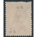 AUSTRALIA - 1916 2/- red-brown (aniline) Kangaroo, 3rd watermark, used – ACSC # 37G