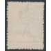 AUSTRALIA - 1915 5/- grey/yellow Kangaroo, 2nd watermark, used – ACSC # 43A