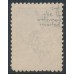 AUSTRALIA - 1915 6d ultramarine Kangaroo, die II, 3rd watermark inverted, used – ACSC # 19Aa