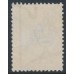 AUSTRALIA - 1918 5/- grey/chrome Kangaroo, 3rd watermark, ‘short Spencer’s Gulf’ [R60], used – ACSC # 44A(D)j