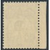 AUSTRALIA - 1929 1/- emerald Kangaroo, SM watermark, MNH – ACSC # 34C