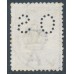 AUSTRALIA - 1913 2½d indigo Kangaroo, 1st watermark, perf. small OS, used – ACSC # 9Abb