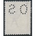 AUSTRALIA - 1913 2d slate Kangaroo, perf. small OS, used – ACSC # 5Dbc