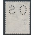 AUSTRALIA - 1913 2d deep grey Kangaroo, perf. small OS, used – ACSC # 5Bbc