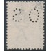 AUSTRALIA - 1913 3d olive Kangaroo, die I, 1st watermark, perf. small OS, used – ACSC # 12Abc