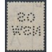 AUSTRALIA - 1917 2½d deep blue Kangaroo, 3rd watermark, perf. OS NSW, used – ACSC # 11Bb