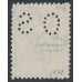 AUSTRALIA - 1915 3d olive Kangaroo, inverted 3rd watermark, perf. OS, used – ACSC # 13Ib+a