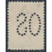 AUSTRALIA - 1913 1/- deep green Kangaroo, 1st watermark, perf. large OS, used – ACSC # 30Ab