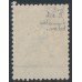 AUSTRALIA - 1915 6d ultramarine Kangaroo, die II, 3rd watermark inverted, used – ACSC # 19Aa