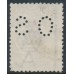 AUSTRALIA - 1913 2½d indigo Kangaroo, 1st watermark, perf. small OS, used – ACSC # 9Abb