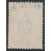 AUSTRALIA - 1918 5/- grey-black/chrome Kangaroo, 3rd watermark, used – ACSC # 44A