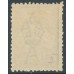 AUSTRALIA - 1920 1/- blue-green Kangaroo, die IIB, 3rd watermark, MH – ACSC # 33A